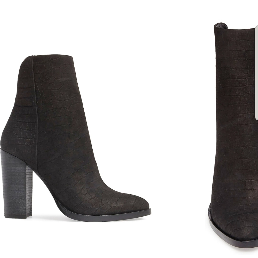 New Mercier edit leather booties size 8